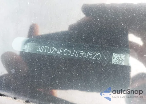 2018 GMC Sierra Slt z USA, uszkodzony, nr VIN 3GTU2NEC5JG551520